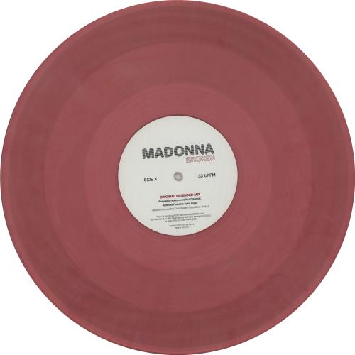 Madonna Broken - Pink Vinyl US 12